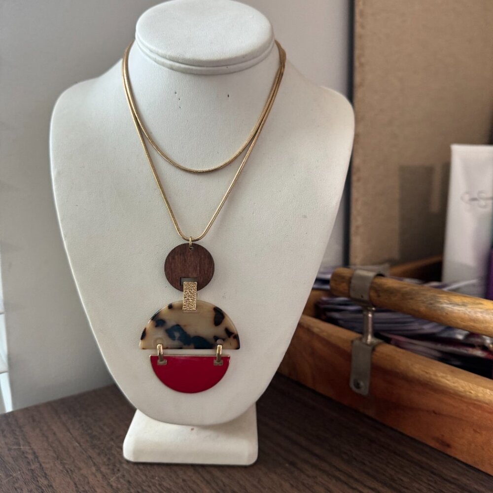 SIMLA STATMENT MINIMAL COLLAR NECKLACE